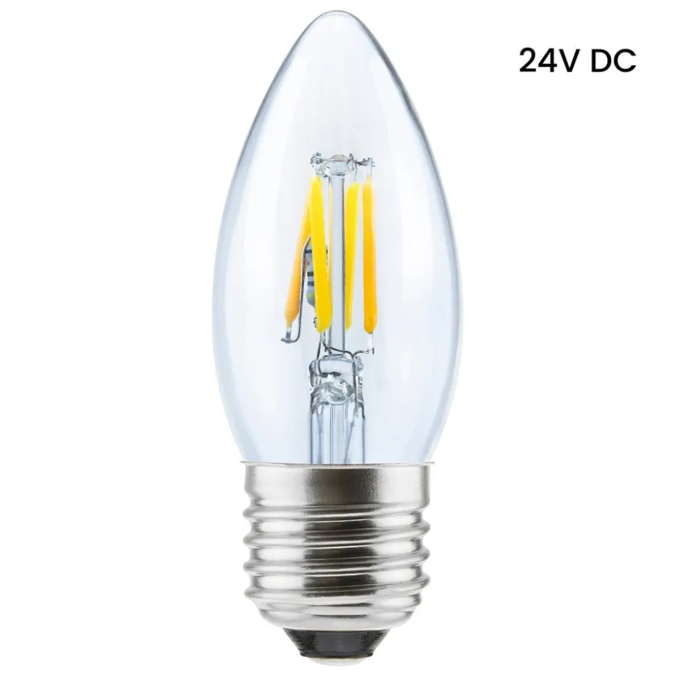 SEGULA LED-kertepære E27 3 W 927 filament ambient