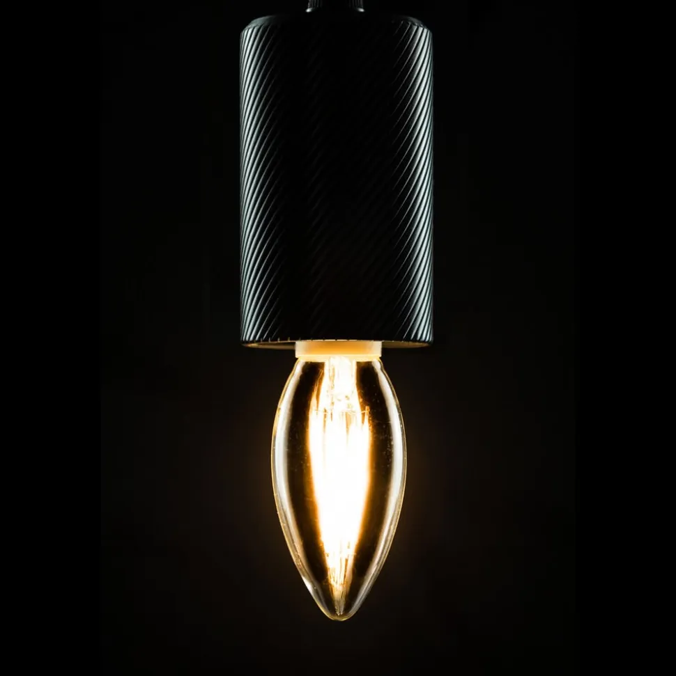 SEGULA LED-kertepære GU10 3W filament dim 2.200 K