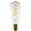 SEGULA LED-pære E27 3,2 W 922 rustik klar, dæmpes