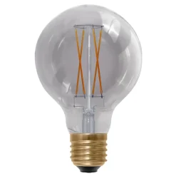 SEGULA LED-pære E27 5 W G80 1.900 K dæmpbar smoke