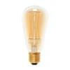 Segula LED-pære E27 ST64 5W 2.200K guld/guld dæmpbar