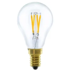 Segula LED-pære E14 3W 2.200K dæmpbar klar
