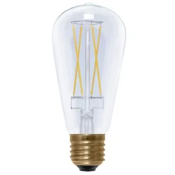 SEGULA rustik LED-pære Long Style E27 5 W klar