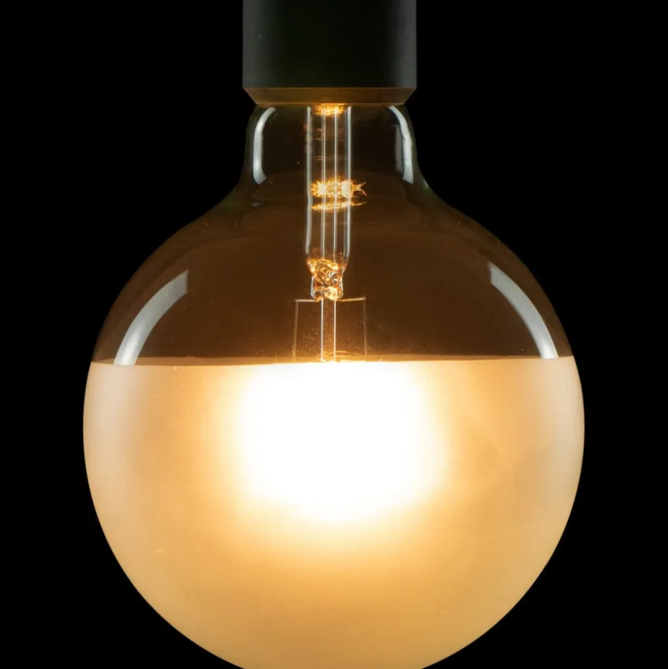 SEGULA Vintage Half Moon LED-globe G125 E27 6,5 W
