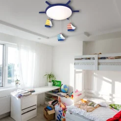 SEJLBÅD loftlampe med bådmotiv
