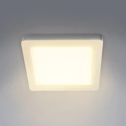 Selesto LED-panel, kvadratisk, kan dæmpes, hvidt