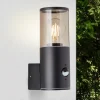 Sergioro udendørs væglampe, 1 lyskilde med sensor