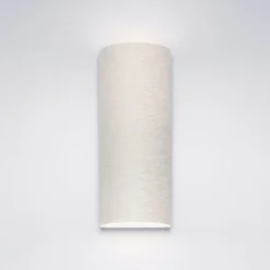 serien.lighting Club LED-væglampe, aluminium/grå