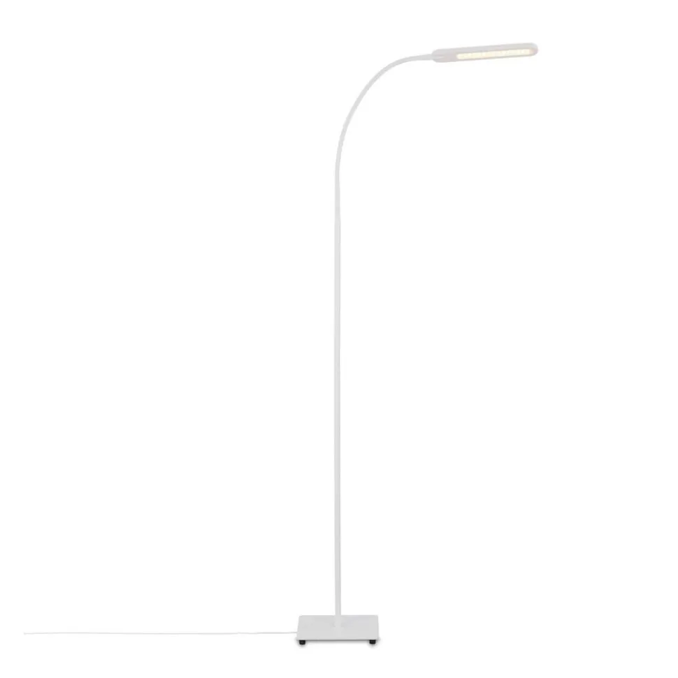 Servo LED-gulvlampe, kan dæmpes, CCT, hvid