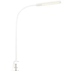 Servo LED-klemmelampe, kan dæmpes, CCT, hvid
