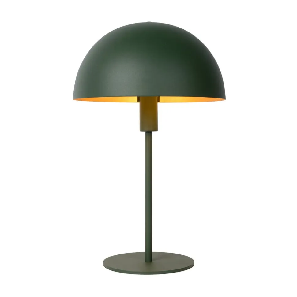 Siemon bordlampe i stål, Ø 25 cm, grøn
