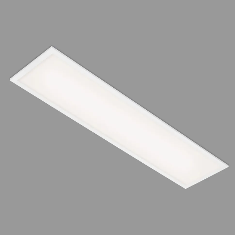 Simple LED-panel, hvidt, ultrafladt, 100 x 25 cm