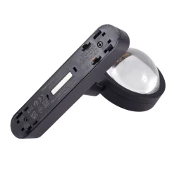 Skinne system 48V Lumaro, spots, 5 lyskilder, sort, Ø 7,3cm