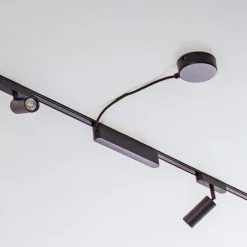 Skinnesystem 48V Lumaro spots 16-flg. sort Ø4cm dæmpbar