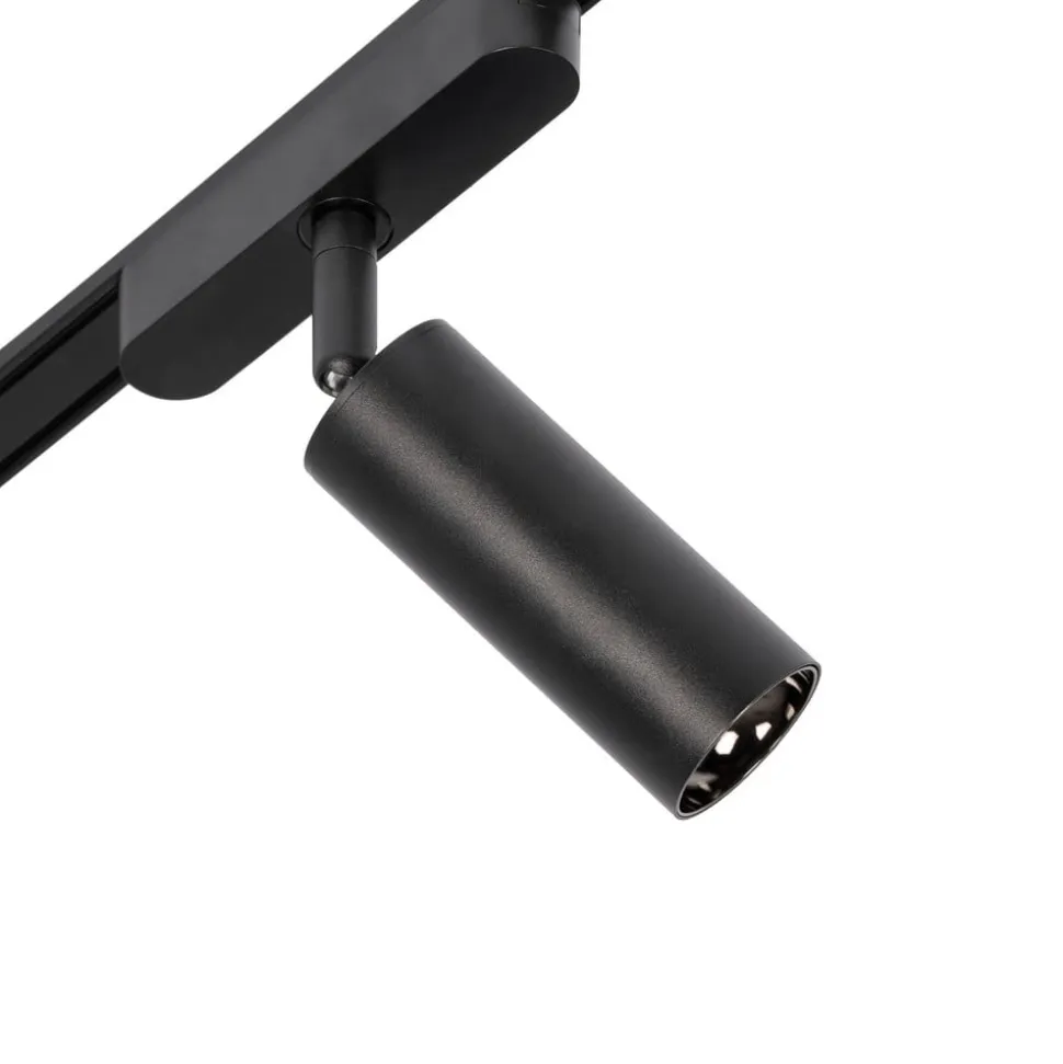 Skinnesystem 48V Lumaro spots 5 lyskilder sort Ø 4cm dæmpbar