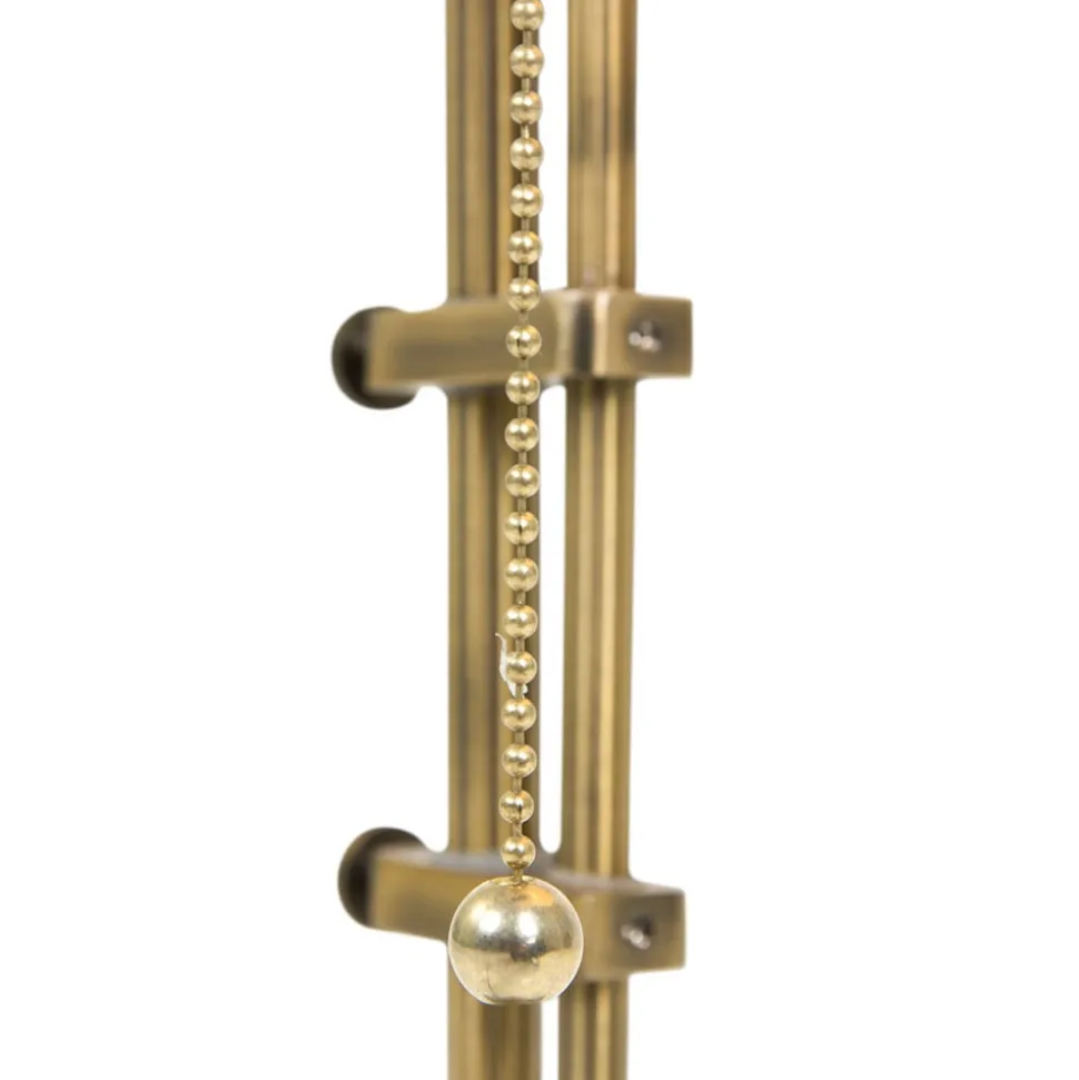 Skrivebordslampe Ancilla justerbar bronze/gul
