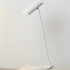 Skrivebordslampe i hvidt metal Hester