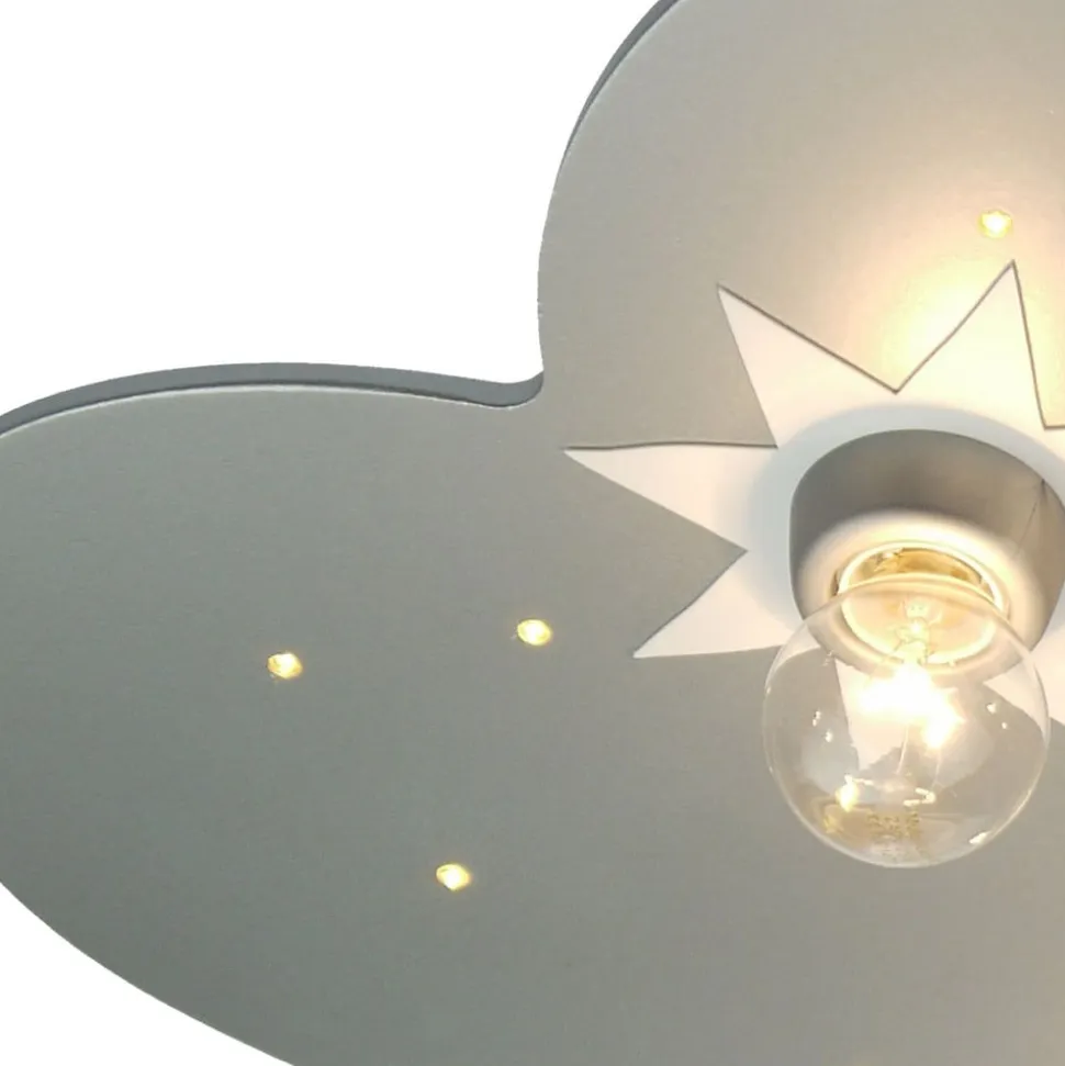 Sky loftlampe titanium, 5 lyskilder 20 LED-punkter