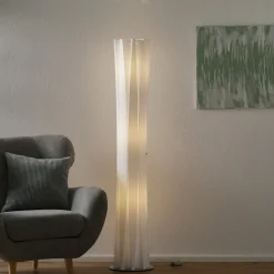 Slamp Bach gulvlampe, højde 161 cm, hvid