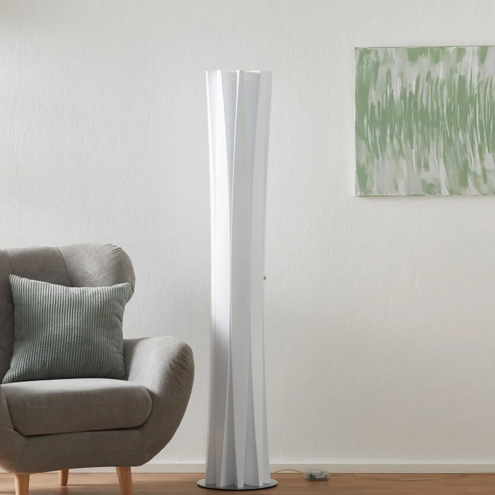 Slamp Bach gulvlampe, højde 161 cm, hvid