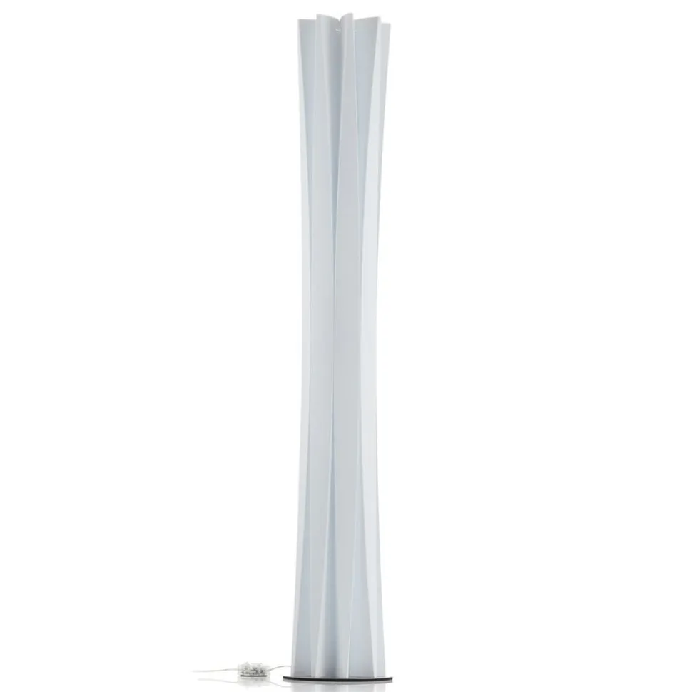 Slamp Bach gulvlampe, højde 184 cm, hvid