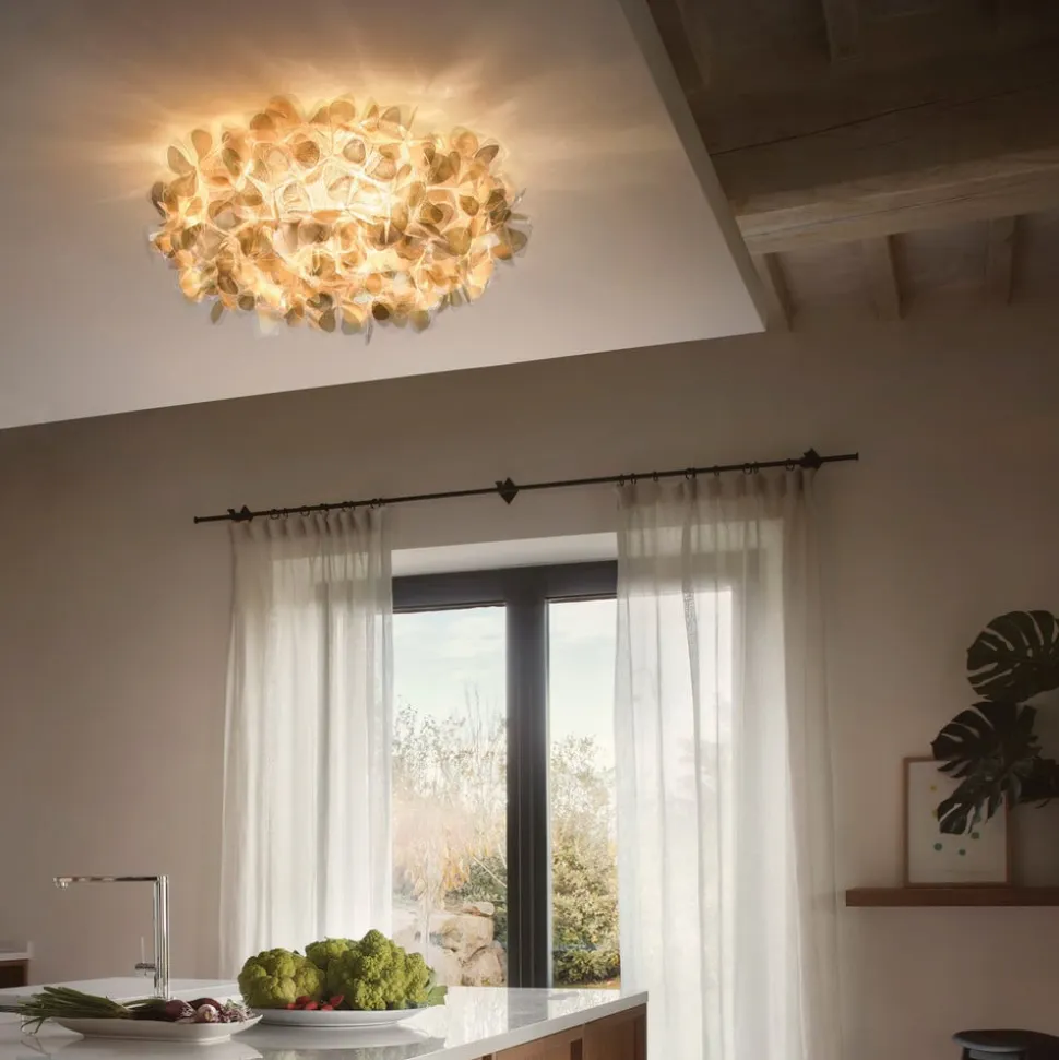 Slamp Clizia Mama Non Mama væglampe guld Ø78cm