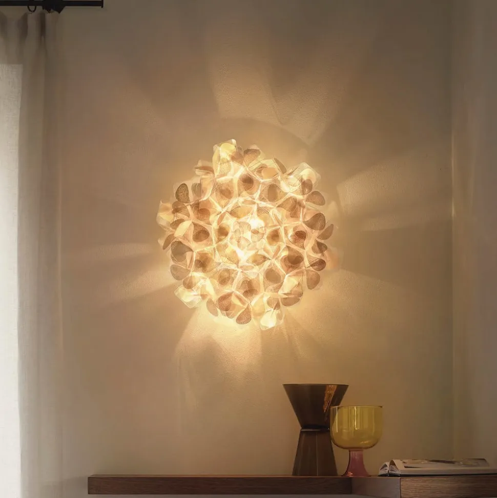 Slamp Clizia Mama Non Mama væglampe guld Ø53cm