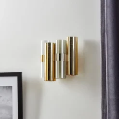 Slamp La Lollo væglampe, guldfarvet