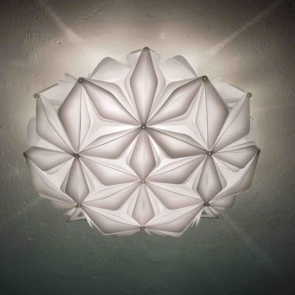 Slamp La Vie M loftlampe, bredde 47 cm, hvid