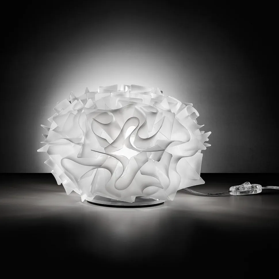 Slamp Veli designer-bordlampe Ø 32cm hvid