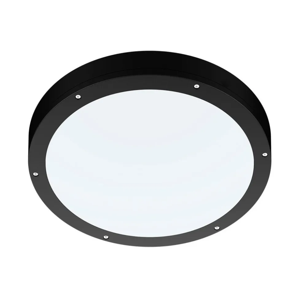 SLC Dio LED-loftlampe IP65 3CCT sort