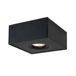SLC DL04 Surface X1 påbygningslampe 3.000 K sort