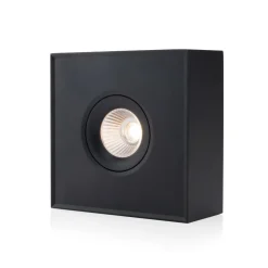 SLC DL04 Surface X1 påbygningslampe 3.000 K sort
