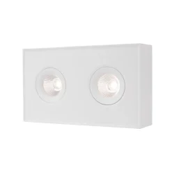 SLC DL04 Surface X2 påbygningslampe 3.000 K hvid