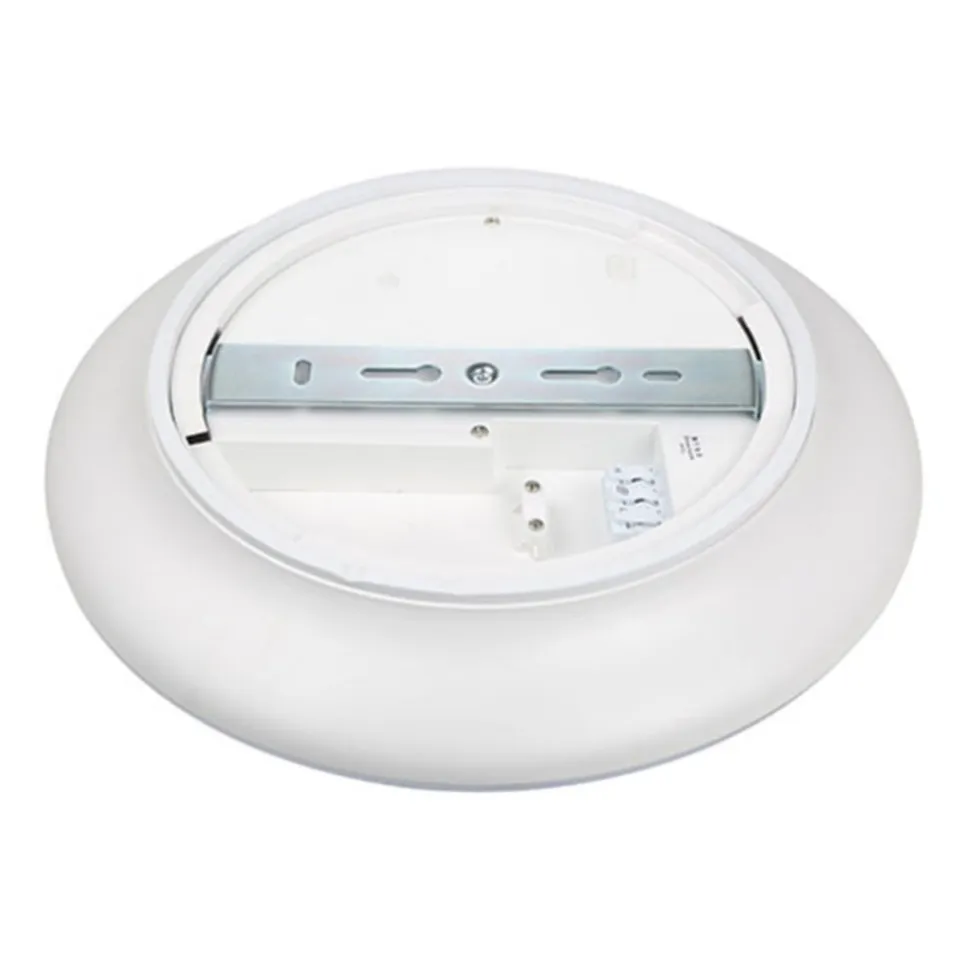 SLC LED-loftlampe dæmpbar IP54 Ø 30 cm 4.000 K