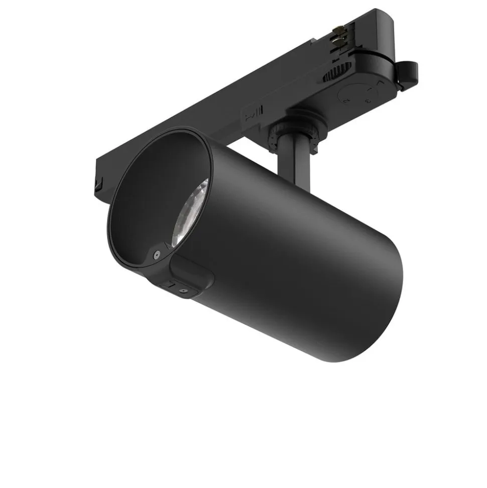 SLC LED-spot Meta Pro AI dobbelt sensor, sort, 3-faset