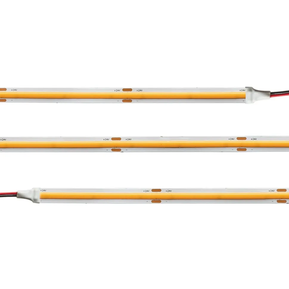 SLC LED-strip 5m med COB-lysdioder IP54 CRI 90 3.000K