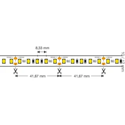 SLC LED-Strip Ultra Long iCC IP67 30m 240W 2.700K
