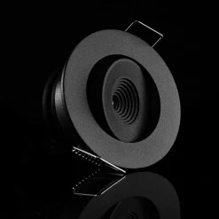 SLC MiniOne Tilt LED-indbygningslampe sort 2.700 K