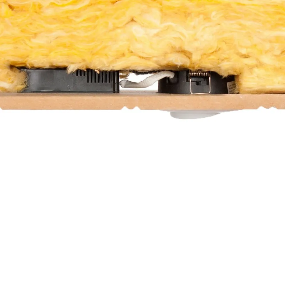 SLC One 360° LED-indbygningslampe dæmp-til-varm aluminium
