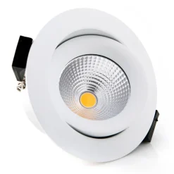 SLC One 360° LED-indbygningslampe hvid 2.700K
