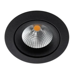 SLC One 360° SunLike LED indbygningslampe sort 927
