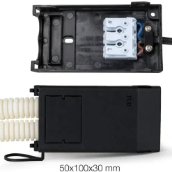 SLC One 360° SunLike LED indbygningslampe sort 930