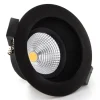 SLC One Soft LED indbygningsspot sort 3.000K