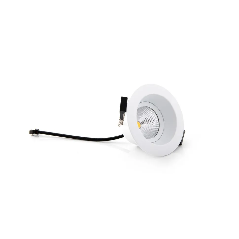 SLC One Soft LED indbygningsspot dæmpet til varm hvid
