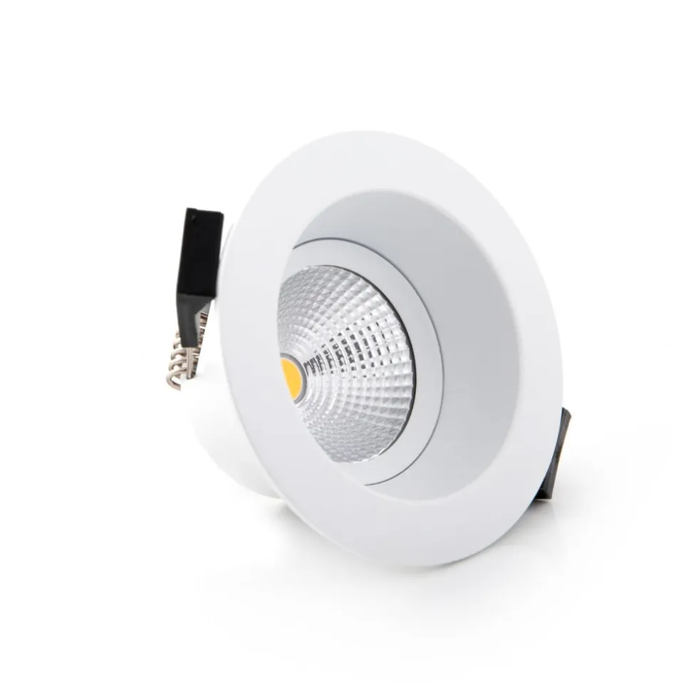 SLC One Soft LED indbygningsspot dæmpet til varm hvid