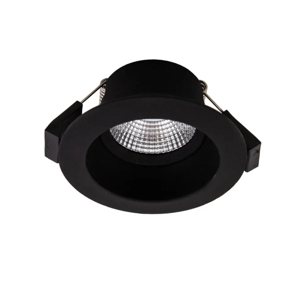 SLC One Soft LED indbygningsspot dæmp-til-varm sort