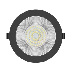 SLC Shift LED-indbygningsspot Ø 19cm CCT, sort