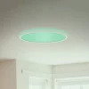 Slim LED-panel rundt RGBW effekt Ø42cm hvidt
