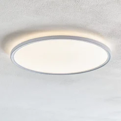 Slim LED-panel rundt RGBW effekt Ø42cm hvidt